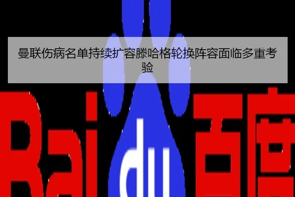 曼联伤病名单持续扩容滕哈格轮换阵容面临多重考验